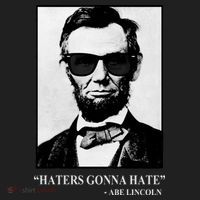 Abraham Lincoln Haters Gonna Hate Golf Towel thumb 3