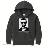 Abraham Lincoln Haters Gonna Hate Kids Hoodie thumb 0
