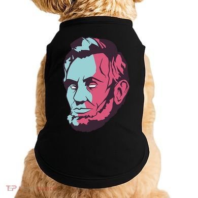 Abraham Lincoln Head Doggie Tank