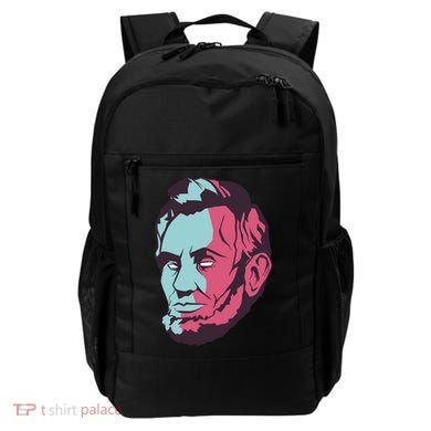 Abraham Lincoln Head Backpack