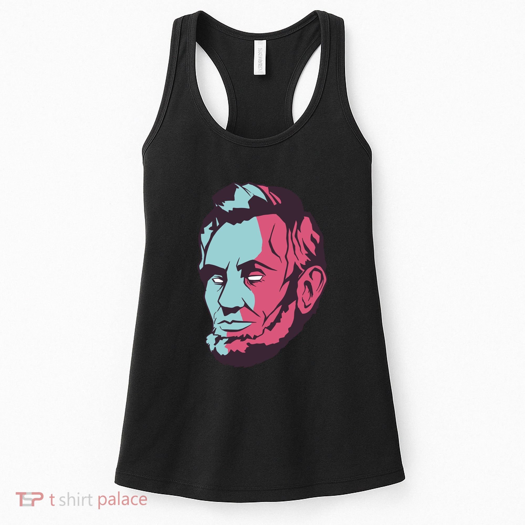 Abraham Lincoln Head Women's Tank Top