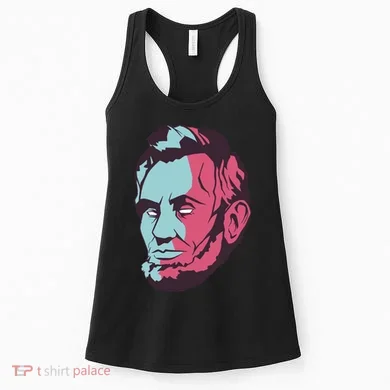 Abraham Lincoln Head Women's Tank Top