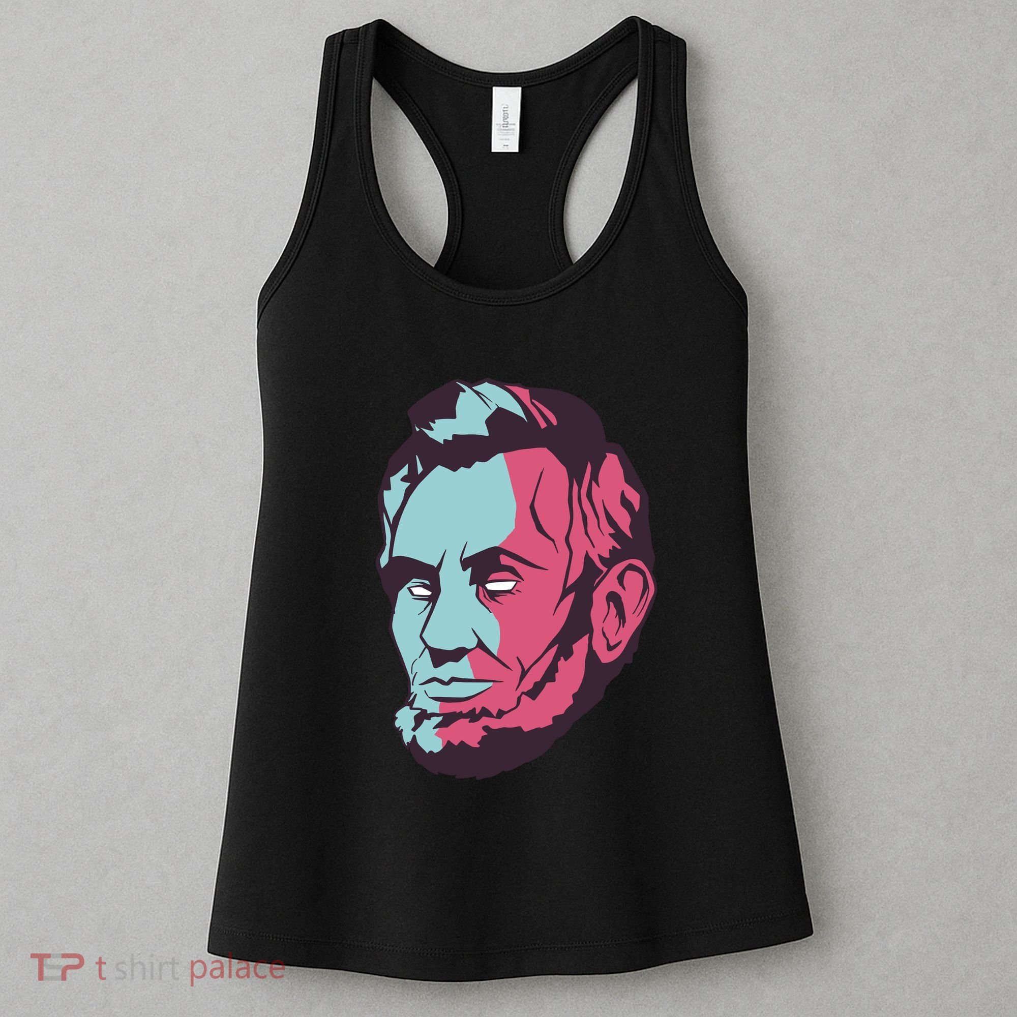 Abraham Lincoln Head Women's Tank Top