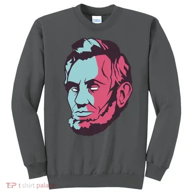 Abraham Lincoln Head Sweatshirt