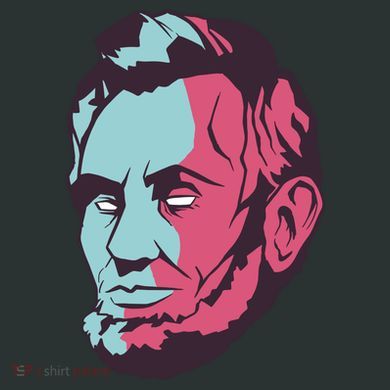 Abraham Lincoln Head T-Shirt