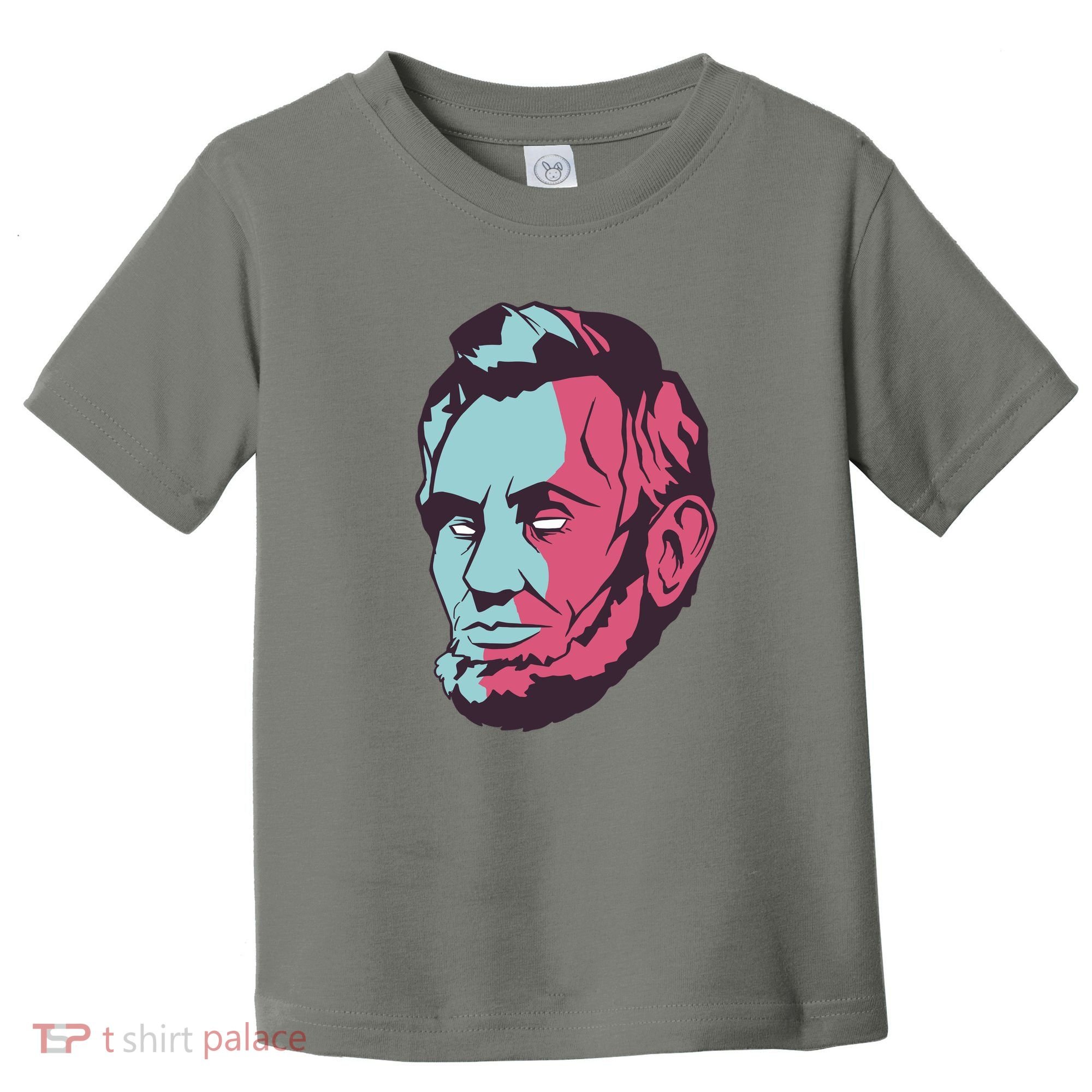 Abraham Lincoln Head Toddler T-Shirt