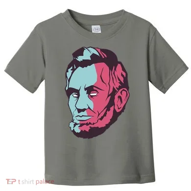 Abraham Lincoln Head Toddler T-Shirt