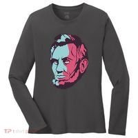 Abraham Lincoln Head Women's Long Sleeve Shirt thumb 0