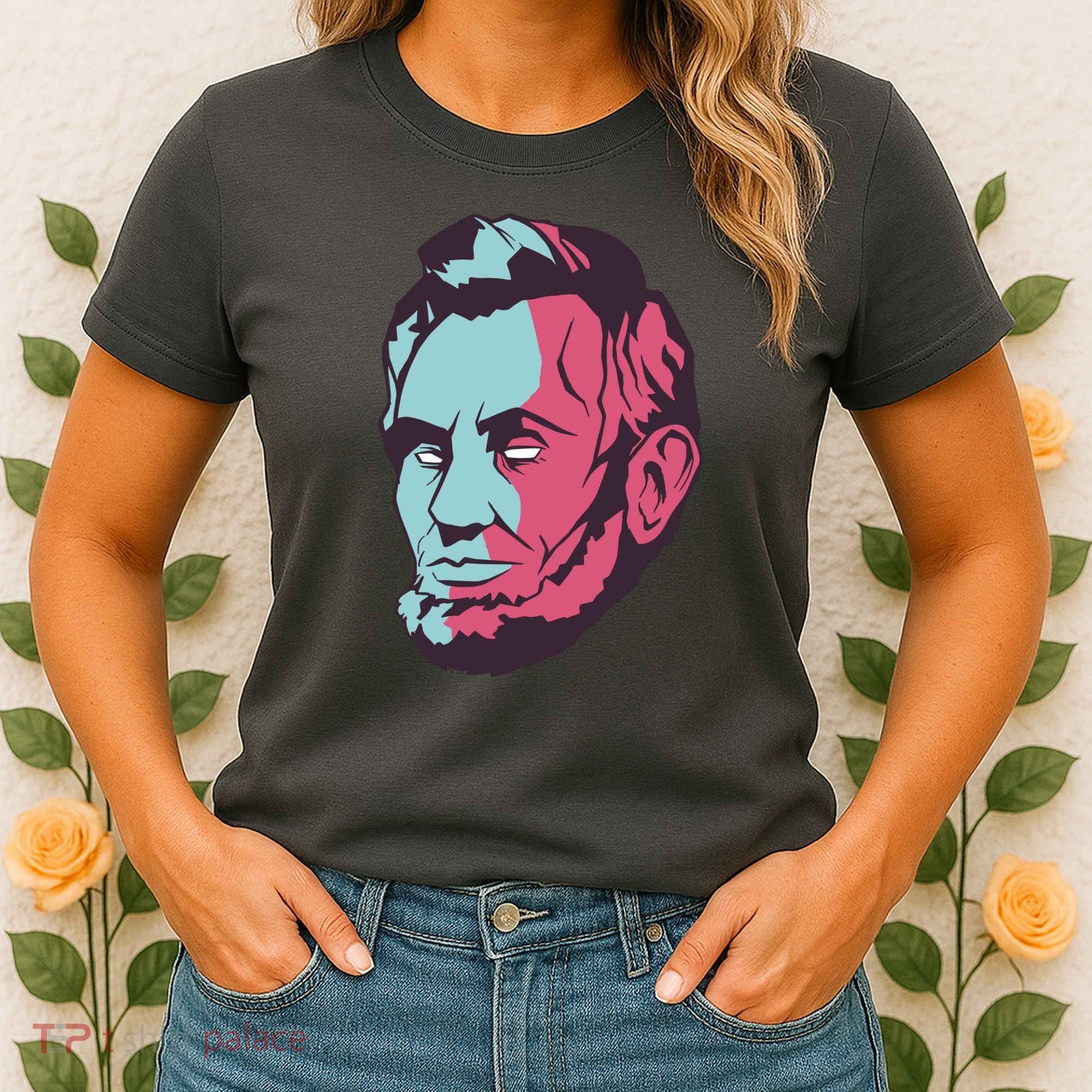 Abraham Lincoln Head Women's T-Shirt