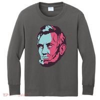 Abraham Lincoln Head Kids Long Sleeve Shirt thumb 0