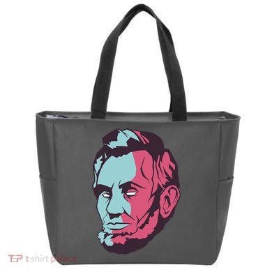 Abraham Lincoln Head Tote Bag