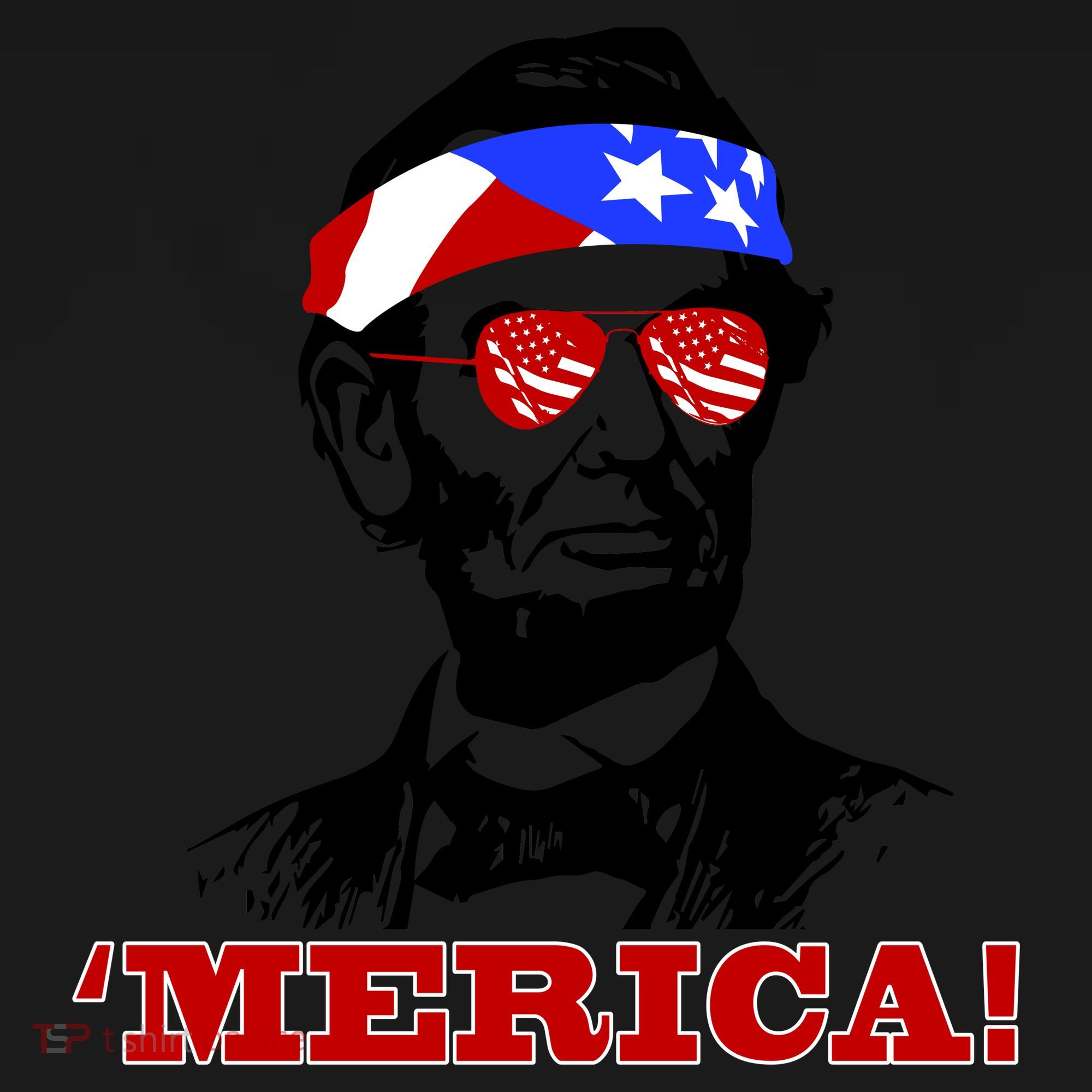Abraham Lincoln Merica Impact Tech Backpack