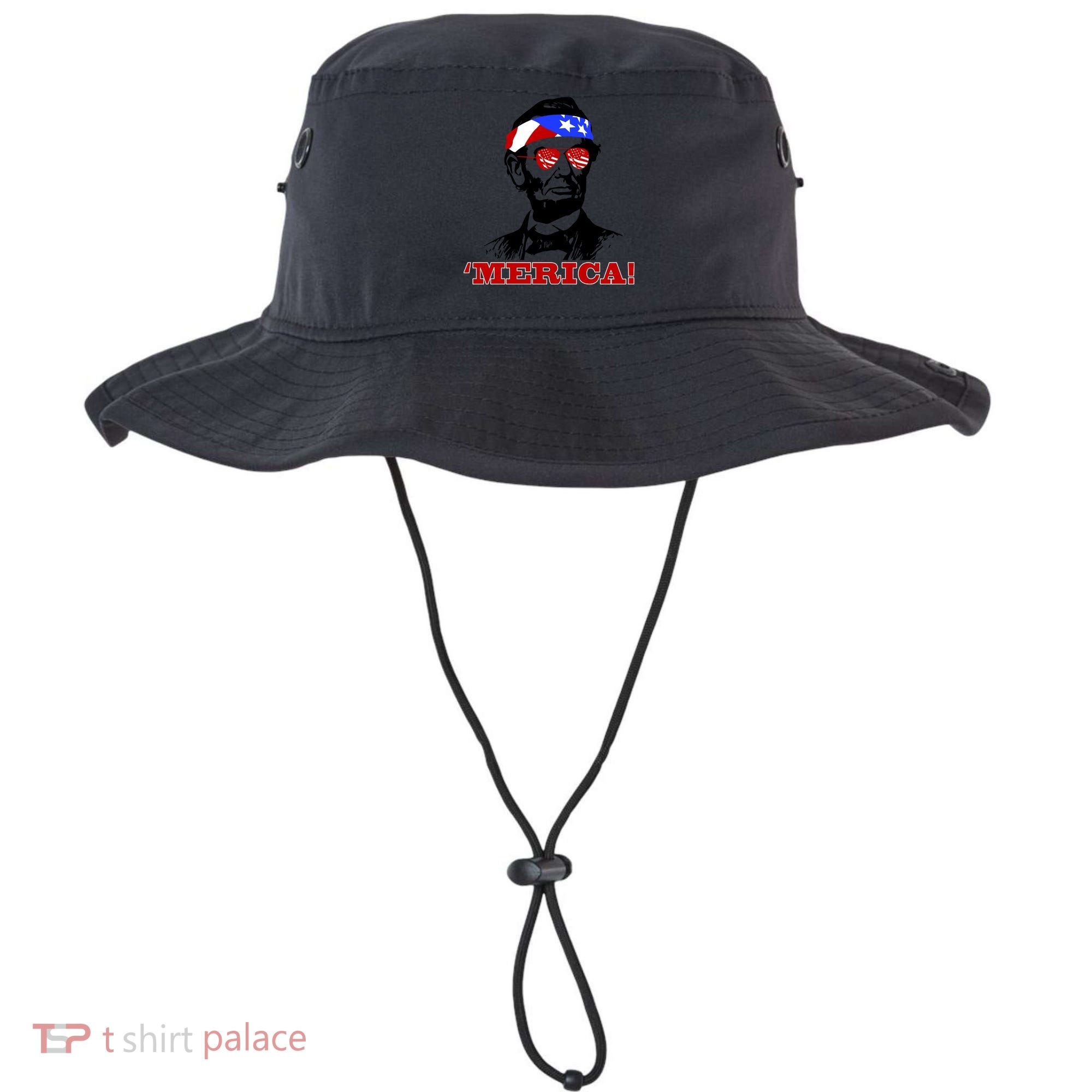 Abraham Lincoln Merica Bucket Hat