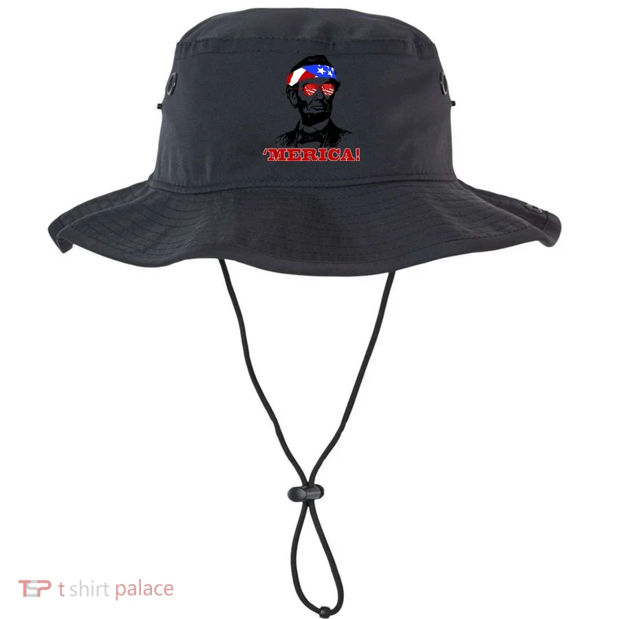 Abraham Lincoln Merica Bucket Hat