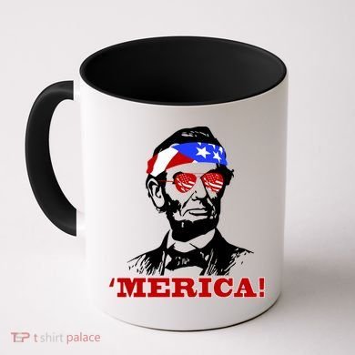 Abraham Lincoln Merica Coffee Mug