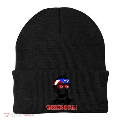 Abraham Lincoln Merica Beanie
