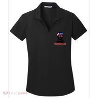 Abraham Lincoln Merica Women's Dry Zone Grid Polo thumb 0