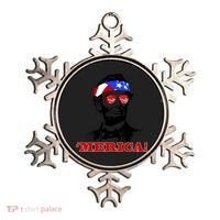 Abraham Lincoln Merica Ornament thumb 0