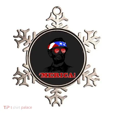 Abraham Lincoln Merica Ornament