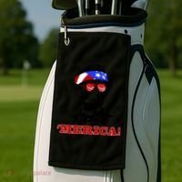 Abraham Lincoln Merica Golf Towel thumb 2