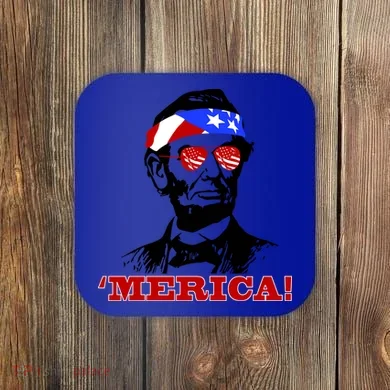 Abraham Lincoln Merica Coaster