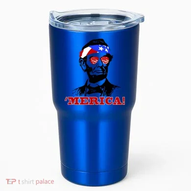 Abraham Lincoln Merica Tumbler