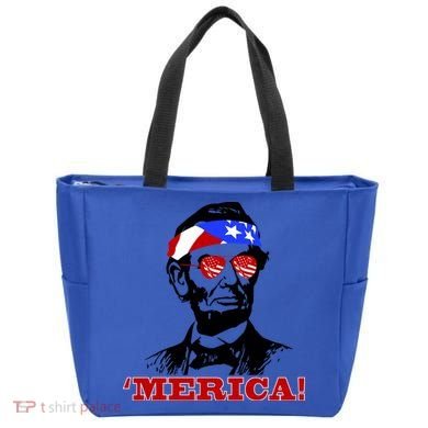 Abraham Lincoln Merica Tote Bag