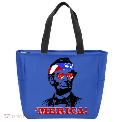 Abraham Lincoln Merica Tote Bag