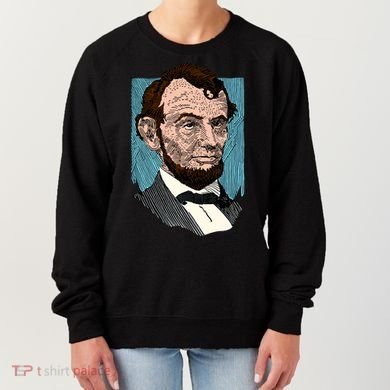 Abraham Lincoln Portrait Women's Sweatshirt