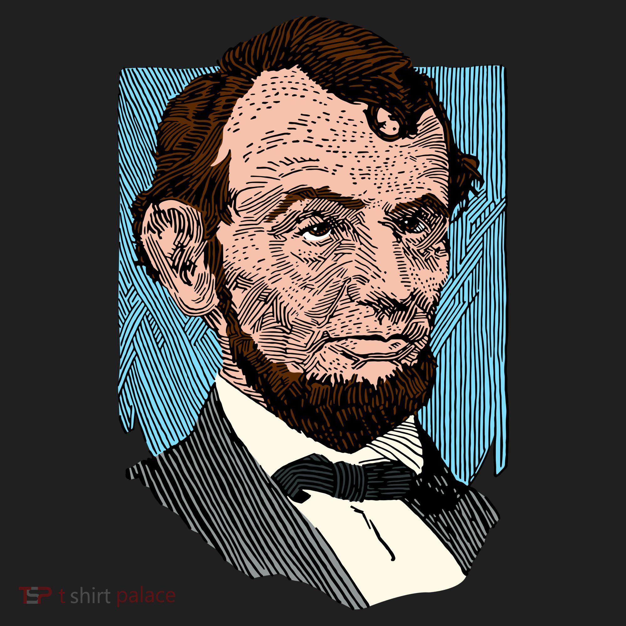 Abraham Lincoln Portrait Women's Sweatshirt