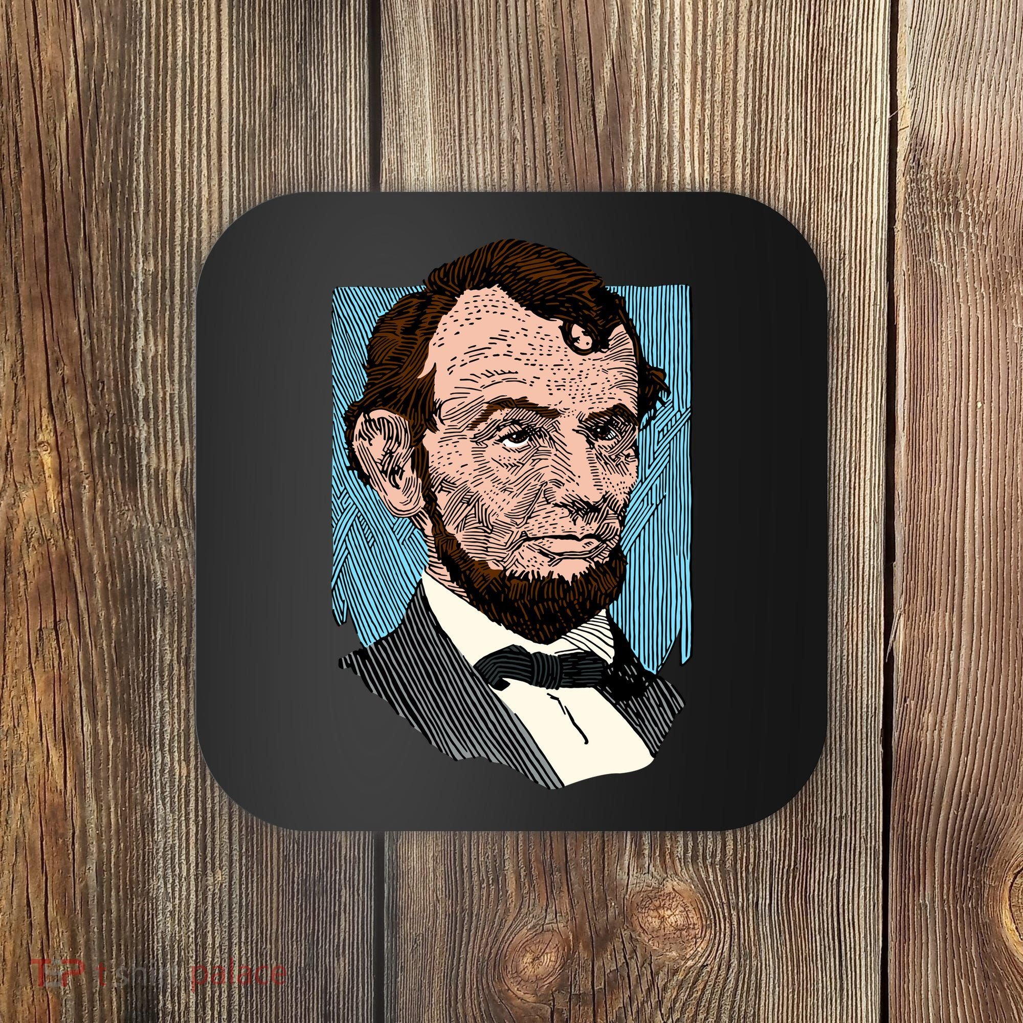 Abraham Lincoln Portrait Coaster