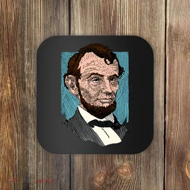Abraham Lincoln Portrait Coaster
