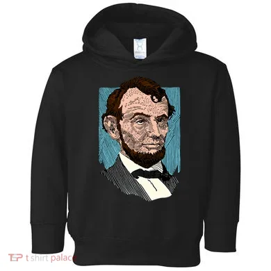 Abraham Lincoln Portrait Toddler Hoodie