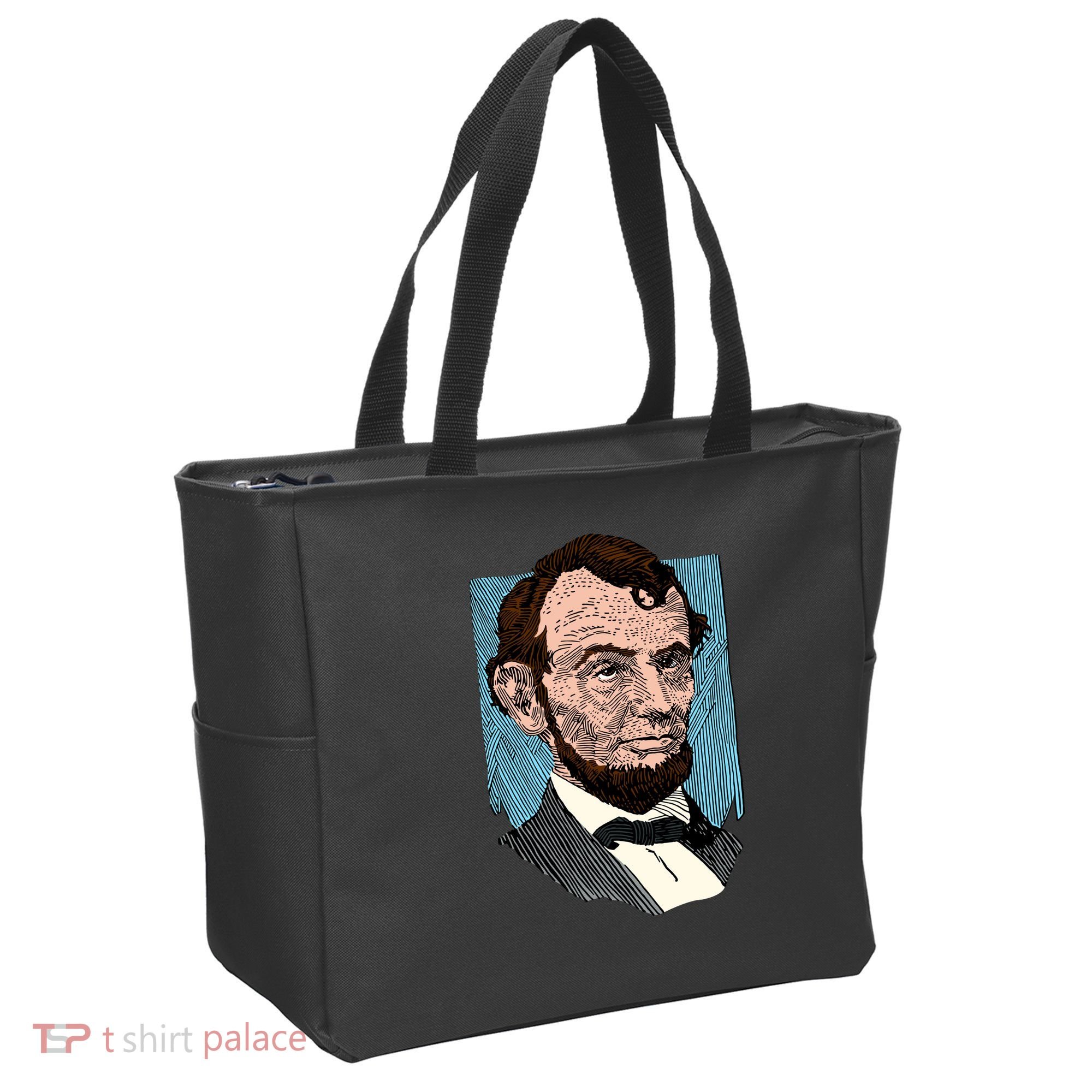 Abraham Lincoln Portrait Tote Bag
