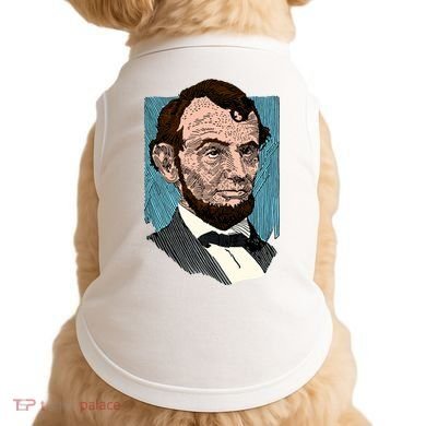 Abraham Lincoln Portrait Doggie Tank