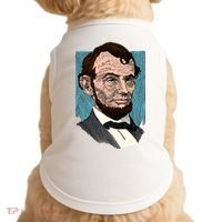 Abraham Lincoln Portrait Doggie Tank thumb 0