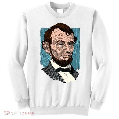 Abraham Lincoln Portrait Sweatshirt