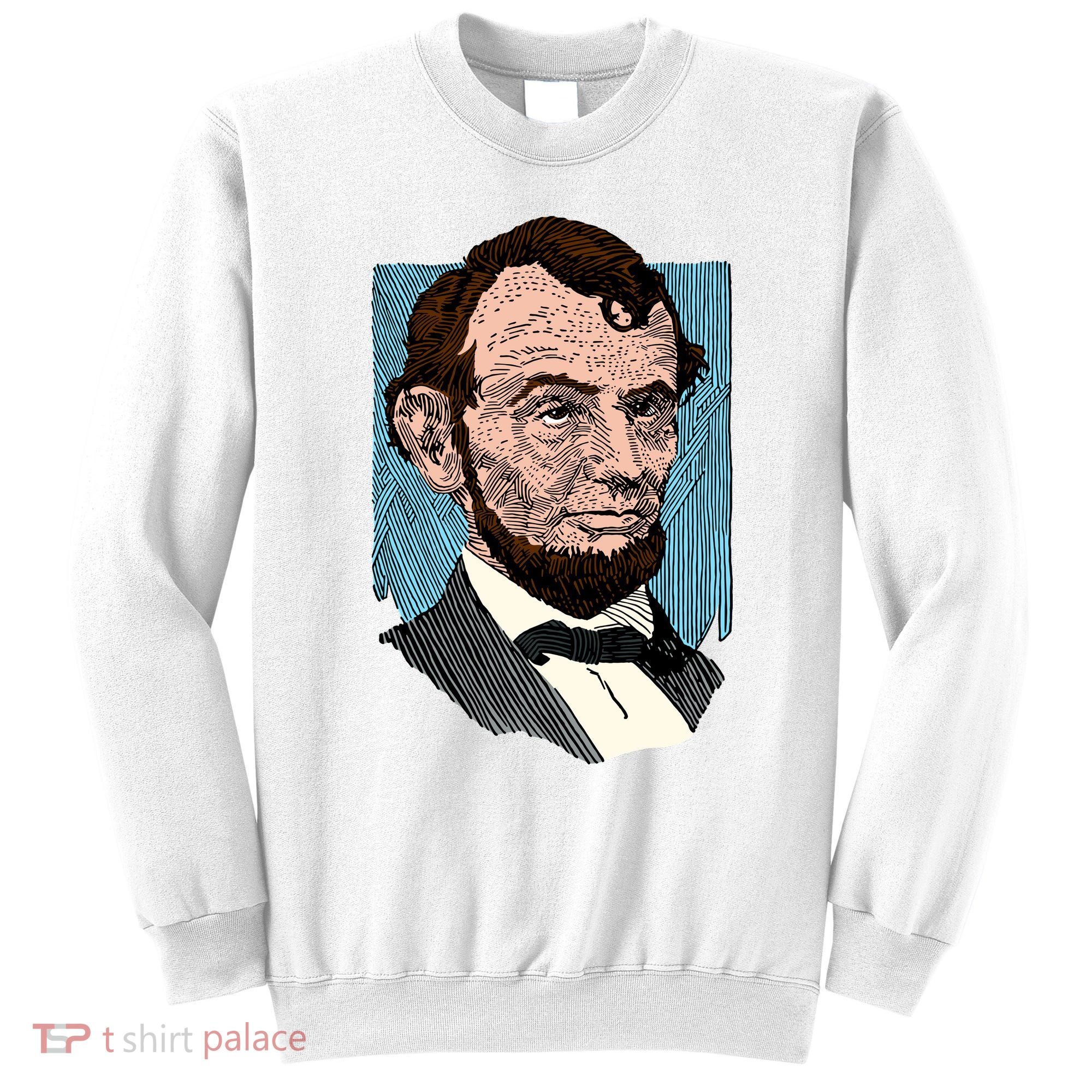 Abraham Lincoln Portrait Sweatshirt