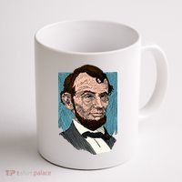 Abraham Lincoln Portrait Coffee Mug thumb 1