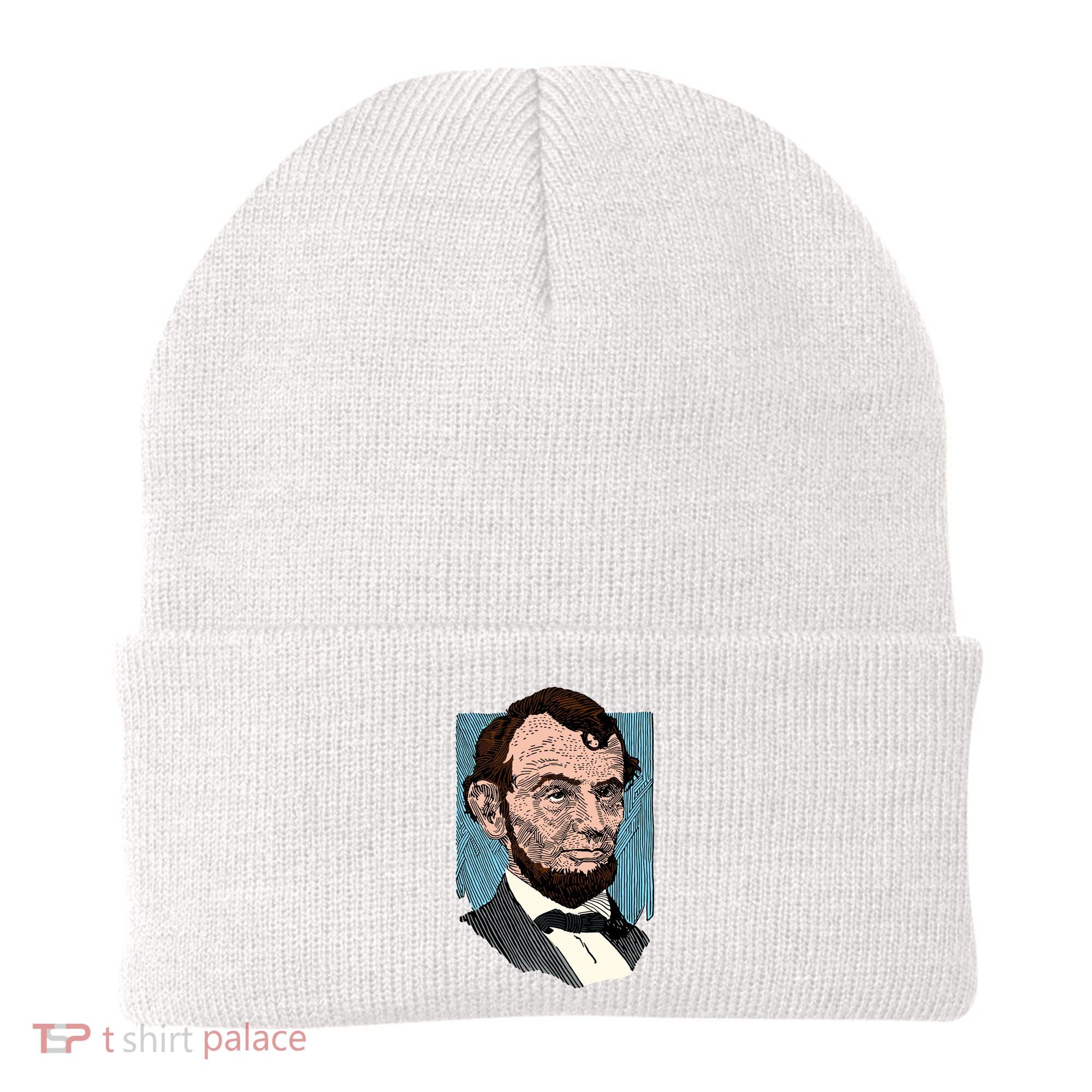 Abraham Lincoln Portrait Beanie
