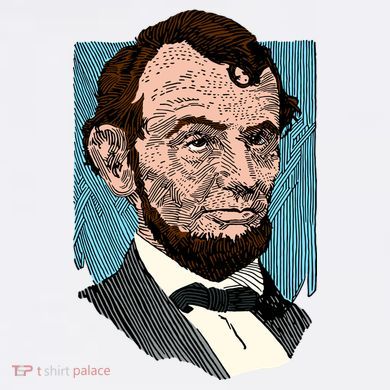 Abraham Lincoln Portrait Women's Cooling Performance Crew T-Shirt