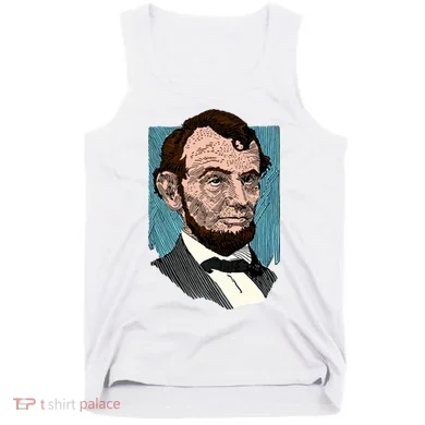 Abraham Lincoln Portrait Tank Top