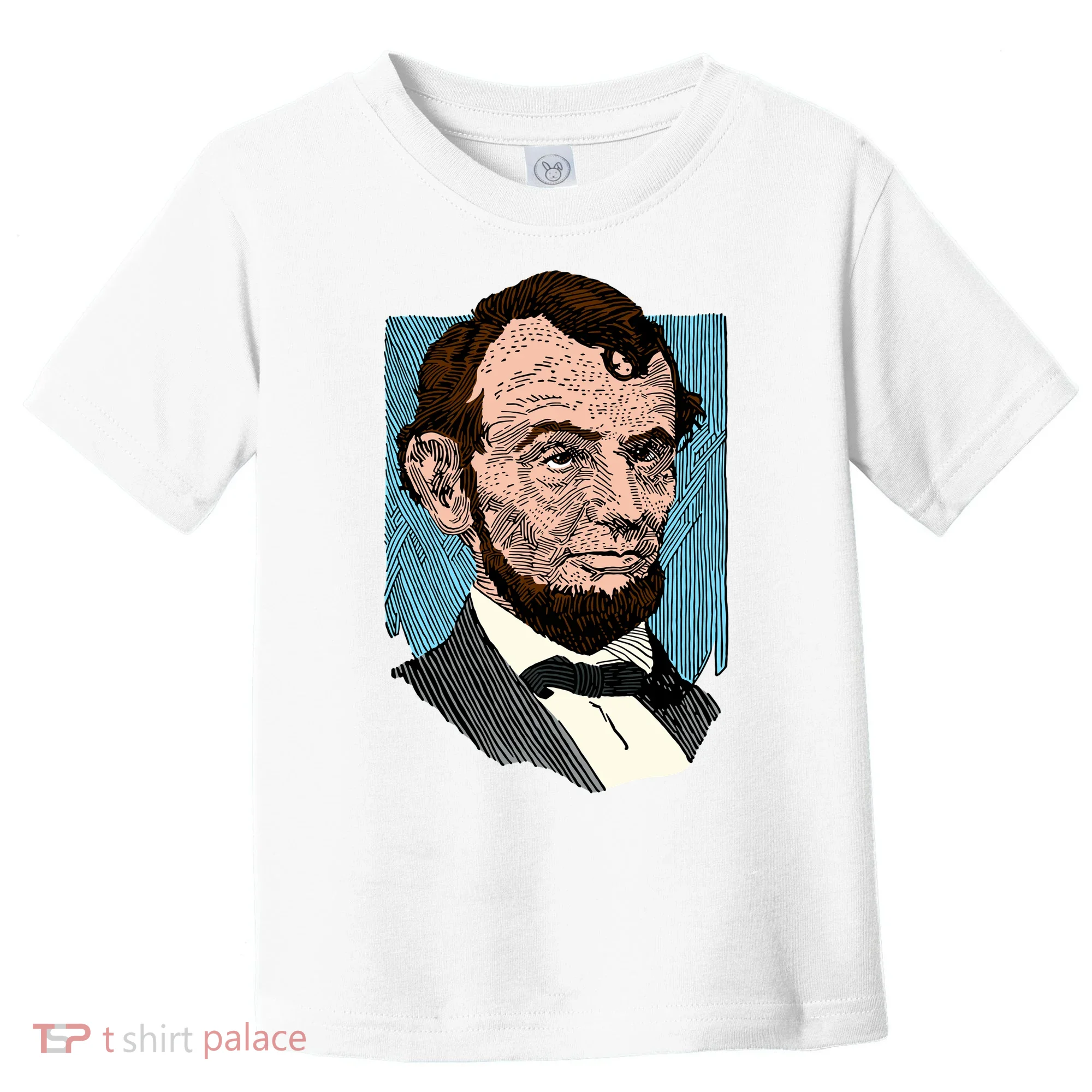 Abraham Lincoln Portrait Toddler T-Shirt