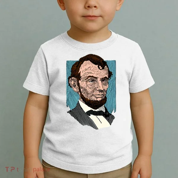 Abraham Lincoln Portrait Toddler T-Shirt