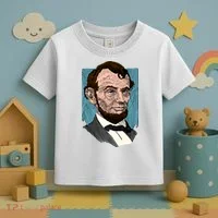 Abraham Lincoln Portrait Toddler T-Shirt thumb 3