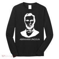 Abraham Lincoln Portrait President Long Sleeve Shirt thumb 0