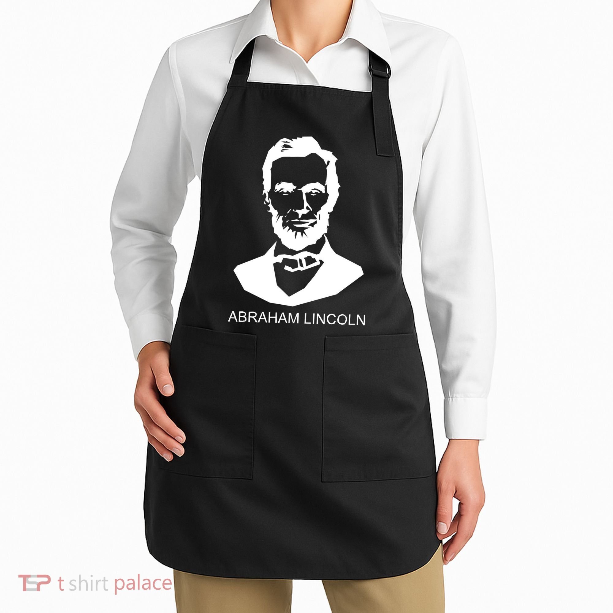 Abraham Lincoln Portrait President Apron