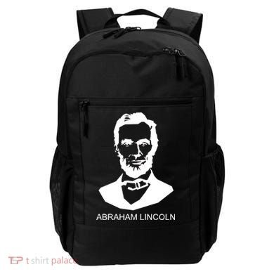 Abraham Lincoln Portrait President Backpack