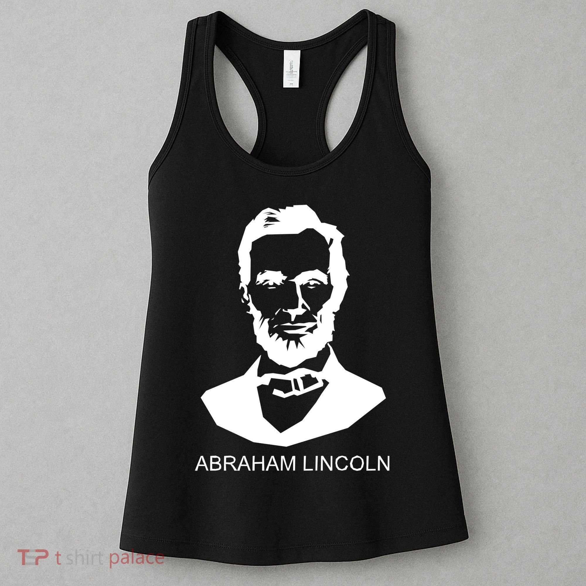 Abraham Lincoln Portrait President Women's Tank Top
