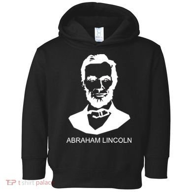 Abraham Lincoln Portrait President Toddler Hoodie
